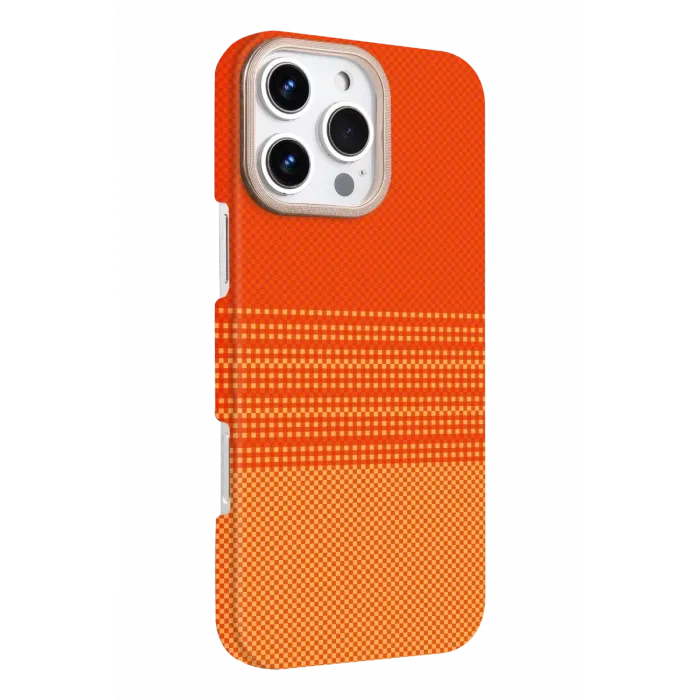 Newface Apple iPhone 16 Pro Max Vega Magsafe Kapak - Turuncu