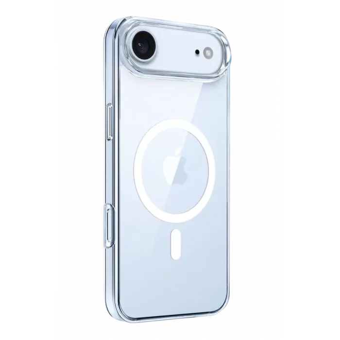 Newface Apple iPhone 17 Air Combo Sert Şeffaf Magsafe Kapak - Şeffaf