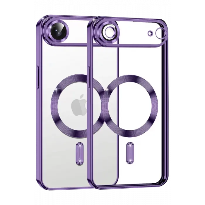 Newface Apple iPhone 17 Air Kross Magneticsafe Kapak - Mor