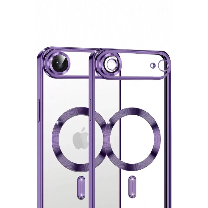 Newface Apple iPhone 17 Air Kross Magneticsafe Kapak - Mor