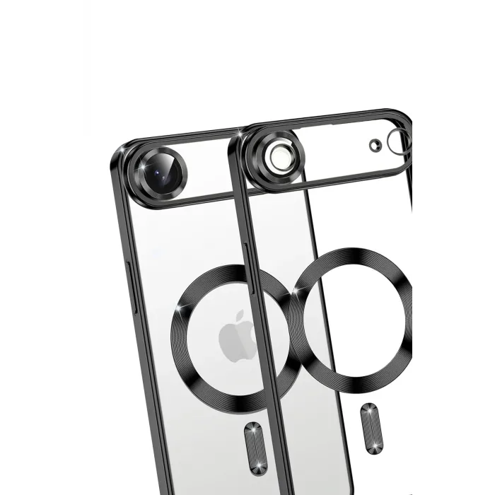 Newface Apple iPhone 17 Air Kross Magneticsafe Kapak - Siyah