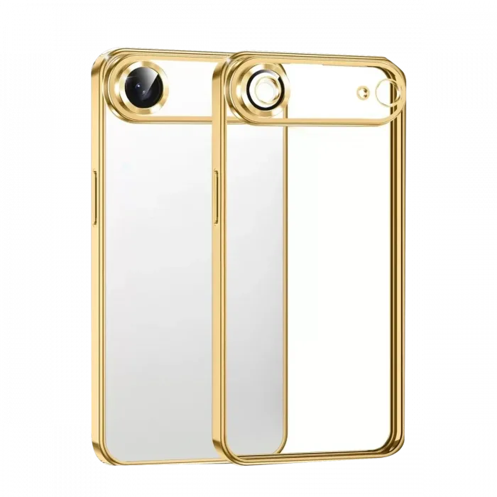 Newface Apple iPhone 17 Air Razer Lensli Silikon - Gold