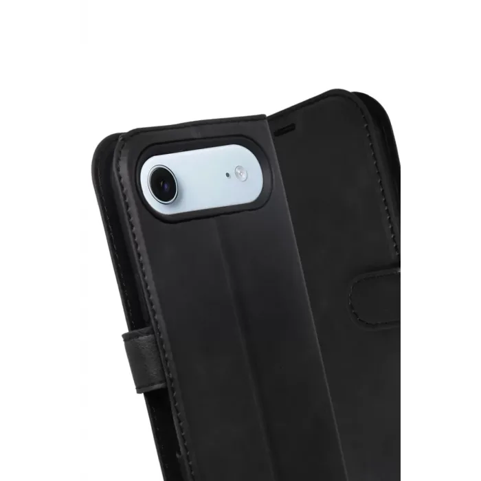 Newface Apple iPhone 17 Air Trend S Plus Kapaklı Kılıf - Siyah
