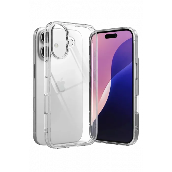 Newface Apple iPhone 17 Lüx Şeffaf Silikon - Şeffaf