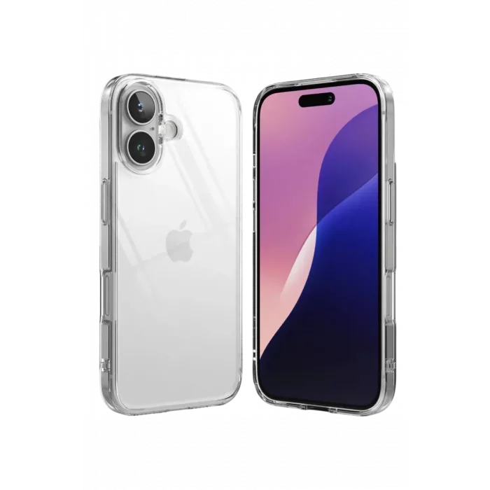 Newface Apple iPhone 17 Lüx Şeffaf Silikon - Şeffaf