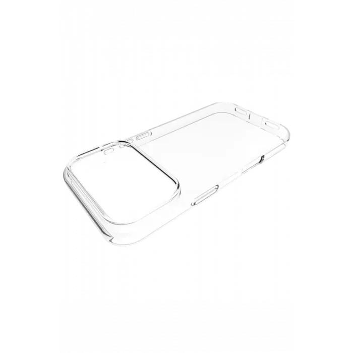 Newface Apple iPhone 17 Pro Lüx Şeffaf Silikon - Şeffaf