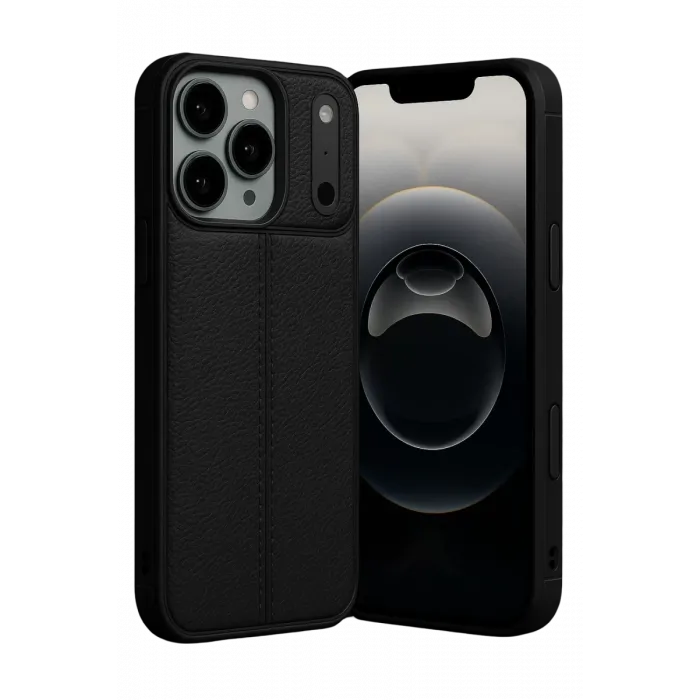 Newface Apple iPhone 17 Pro Max Auto Focus Kapak - Siyah