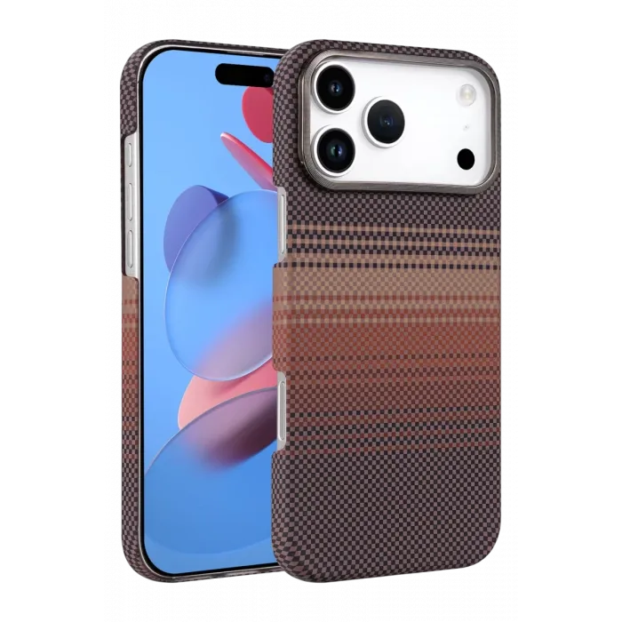 Newface Apple iPhone 17 Pro Vega Magsafe Kapak - Çöl Titanyum