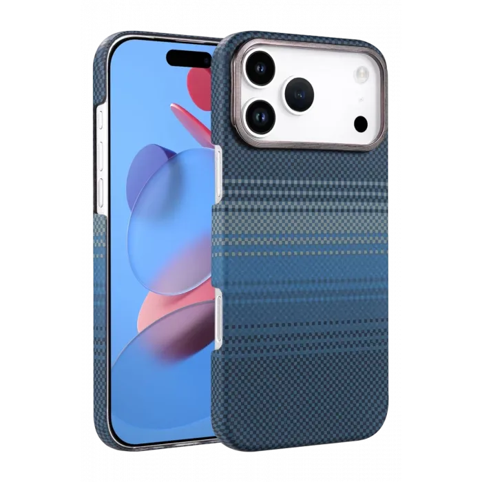 Newface Apple iPhone 17 Pro Vega Magsafe Kapak - Mavi