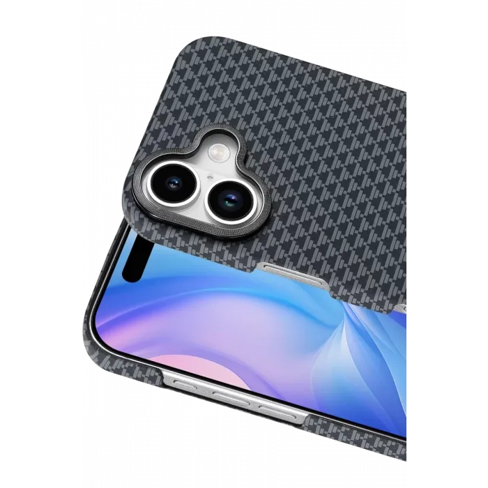 Newface Apple iPhone 17 Vega Magsafe Kapak - Gri