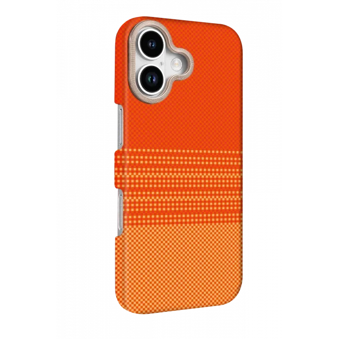 Newface Apple iPhone 17 Vega Magsafe Kapak - Turuncu