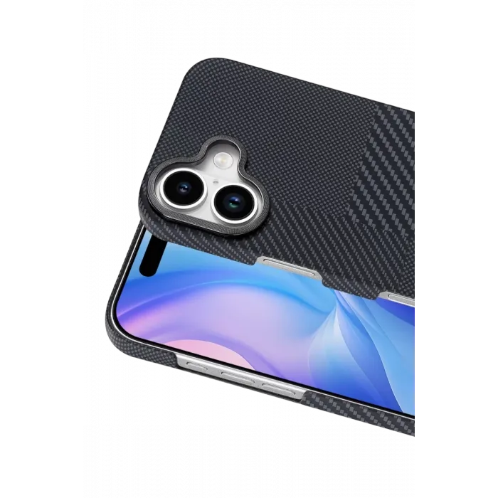 Newface Apple iPhone 17 Vega Magsafe Kapak - Siyah