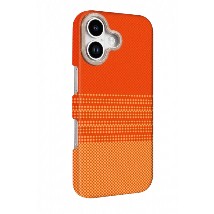 Newface Apple iPhone 17 Vega Magsafe Kapak - Turuncu