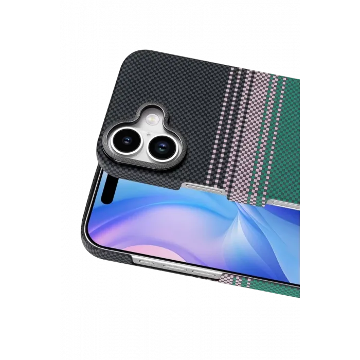 Newface Apple iPhone 17 Vega Magsafe Kapak - Yeşil