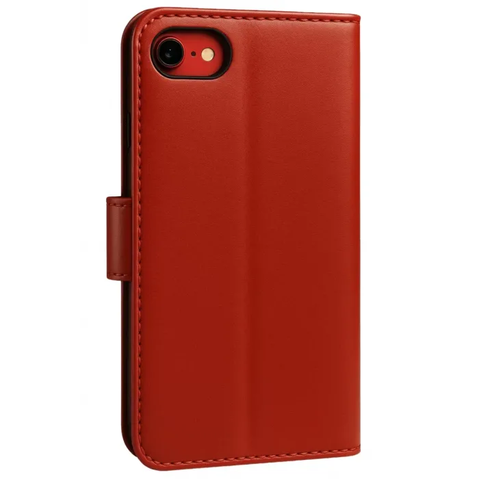 Newface Apple iPhone 7 Trend S Plus Kapaklı Kılıf - Kırmızı