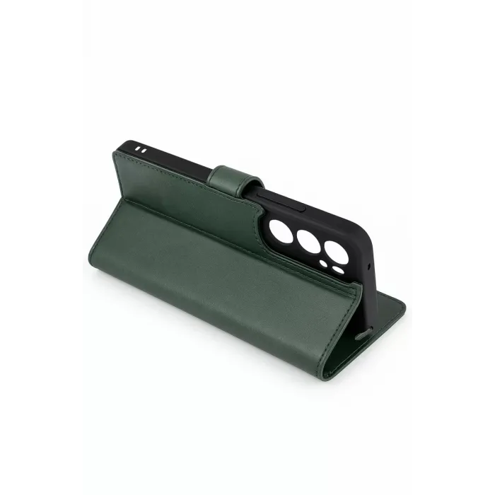 Newface Apple iPhone 7 Trend S Plus Kapaklı Kılıf - Yeşil