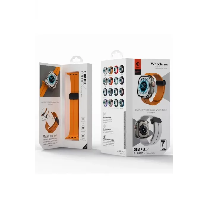 Newface Apple Watch 38mm KR412 Elegance Stylısh Kordon - Siyah