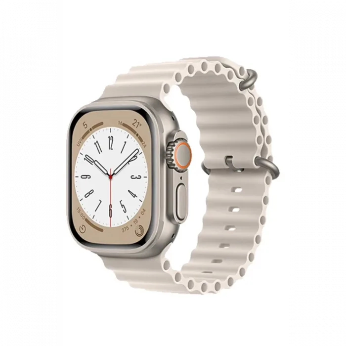 Newface Apple Watch 42mm Ocean Kordon - Krem