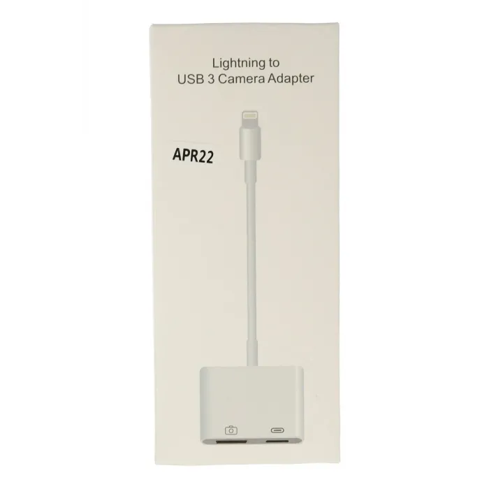 Newface APR22 Iphone Otg 2in1 - Beyaz