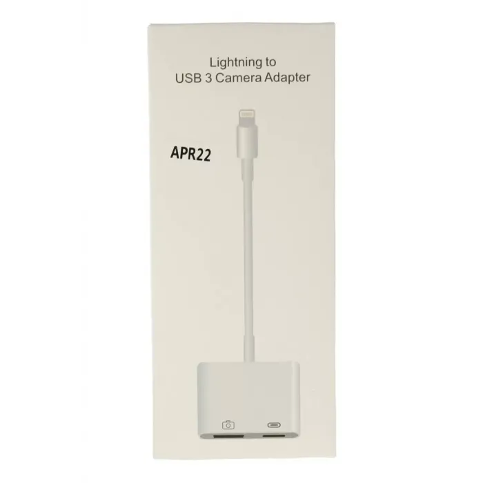 Newface APR22 Iphone Otg 2in1 - Beyaz