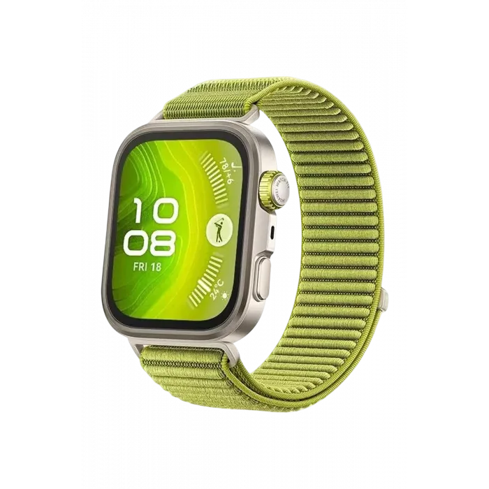 Newface Huawei Fit 4 Braid Kordon - Açık Yeşil