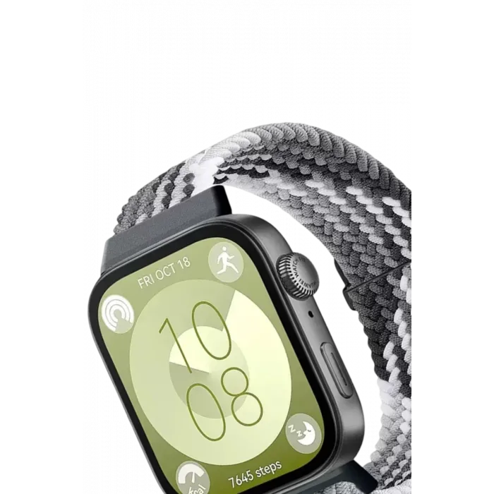 Newface Huawei Fit 4 Star Kordon - Gri-Siyah