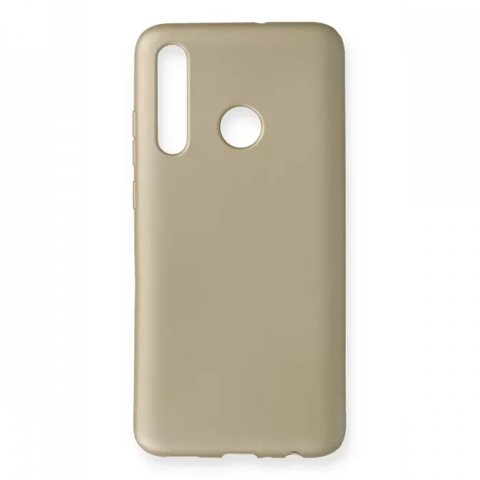 Newface Huawei Honor 20 Lite Kılıf First Silikon - Gold