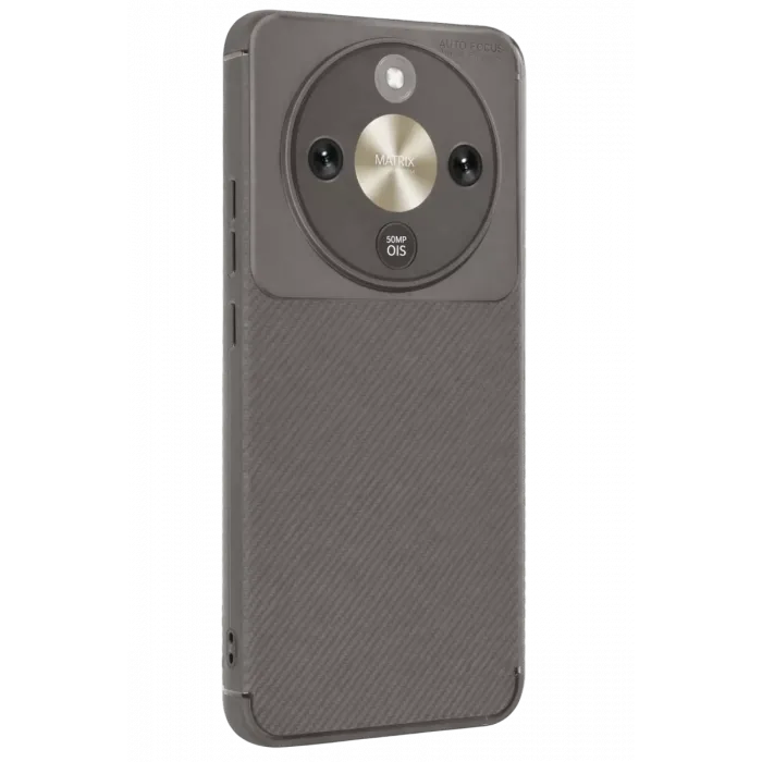 Newface Huawei Honor Magic 8 Lite Auto Focus Karbon Kapak - Gri