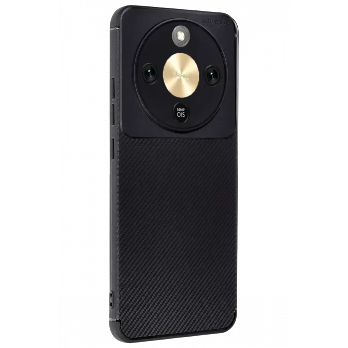 Newface Huawei Honor Magic 8 Lite Auto Focus Karbon Kapak - Siyah