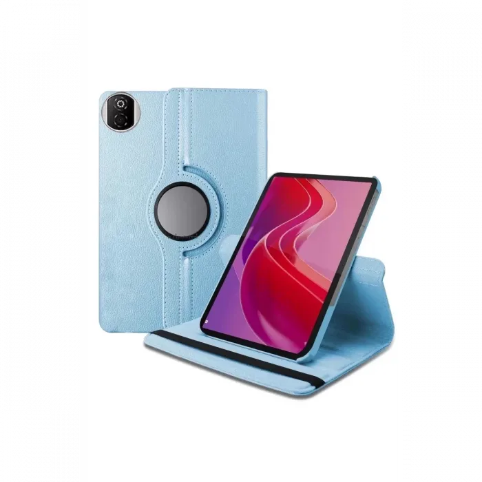 Newface Huawei Honor Pad X7 360 Tablet Deri Kılıf - Mavi