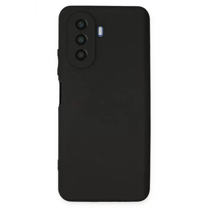 Newface Huawei Nova Y70 Kılıf First Silikon - Siyah