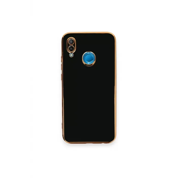 Newface Huawei P20 Lite Kılıf Volet Silikon - Siyah