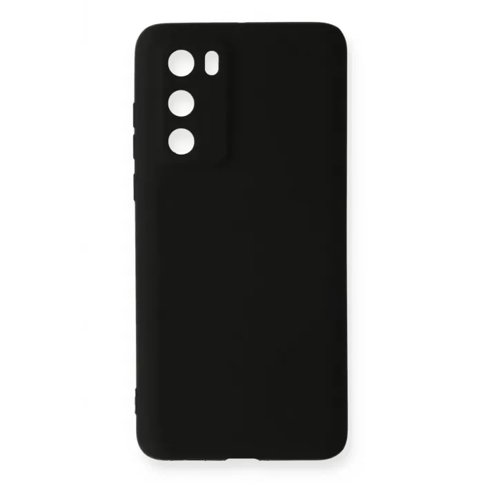 Newface Huawei P40 Kılıf First Silikon - Siyah