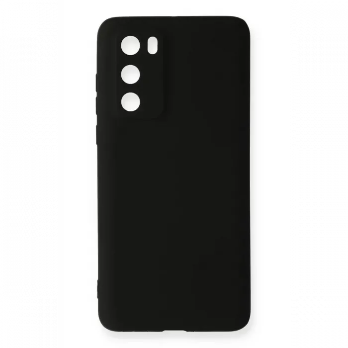 Newface Huawei P40 Kılıf First Silikon - Siyah