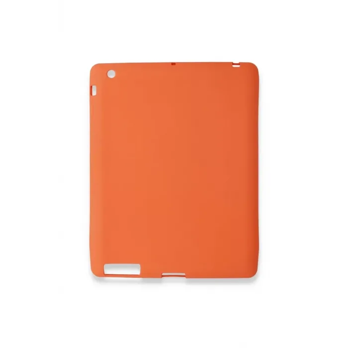 Newface iPad 4 9.7 Kılıf Evo Tablet Silikon - Turuncu