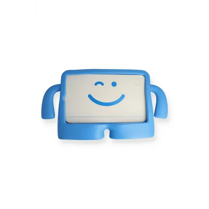 Newface iPad 4 9.7 Kılıf Karakter Tablet Silikon - Mavi