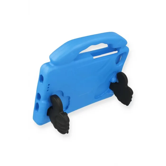 Newface iPad 4 9.7 Kılıf Like Stantlı Tablet Silikon - Mavi