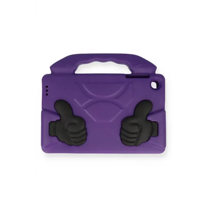 Newface iPad 4 9.7 Kılıf Like Stantlı Tablet Silikon - Mor