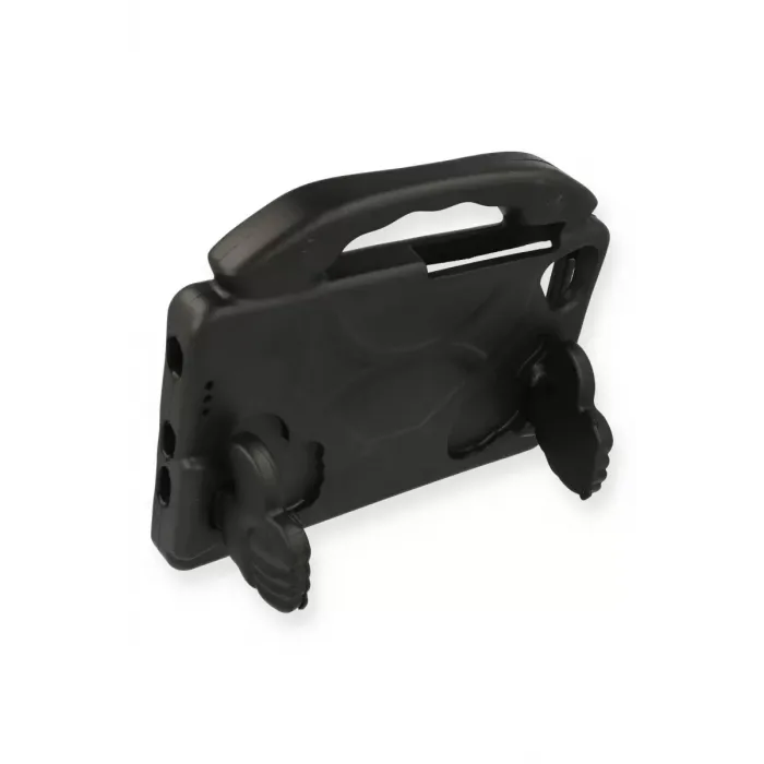 Newface iPad 4 9.7 Kılıf Like Stantlı Tablet Silikon - Siyah