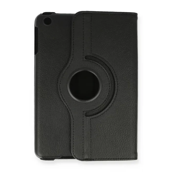 Newface iPad Mini 1 Kılıf 360 Tablet Deri Kılıf - Siyah