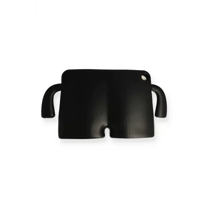 Newface iPad Mini 5 Kılıf Karakter Tablet Silikon - Siyah