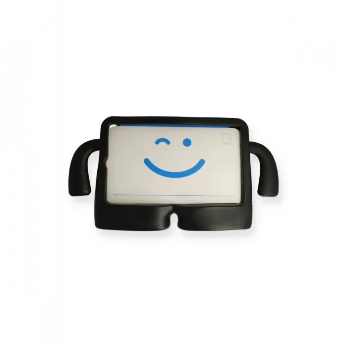 Newface iPad Mini 5 Kılıf Karakter Tablet Silikon - Siyah