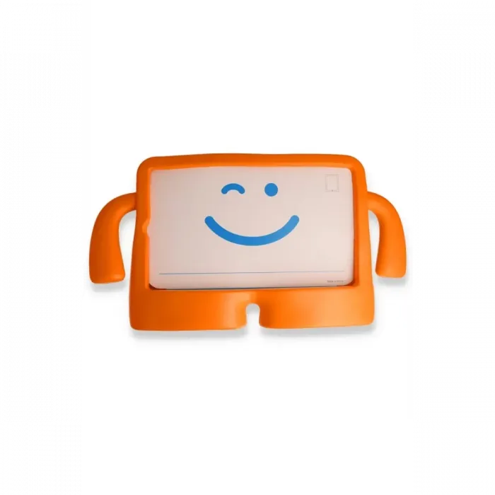 Newface iPad Mini 5 Kılıf Karakter Tablet Silikon - Turuncu