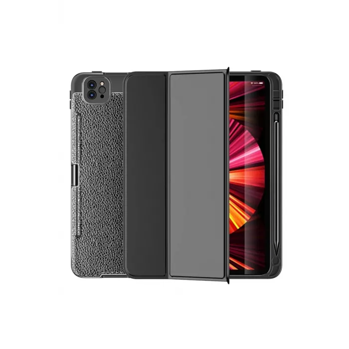 Newface iPad Pro 11 (2020) Kılıf Tablet Focus Silikon - Siyah