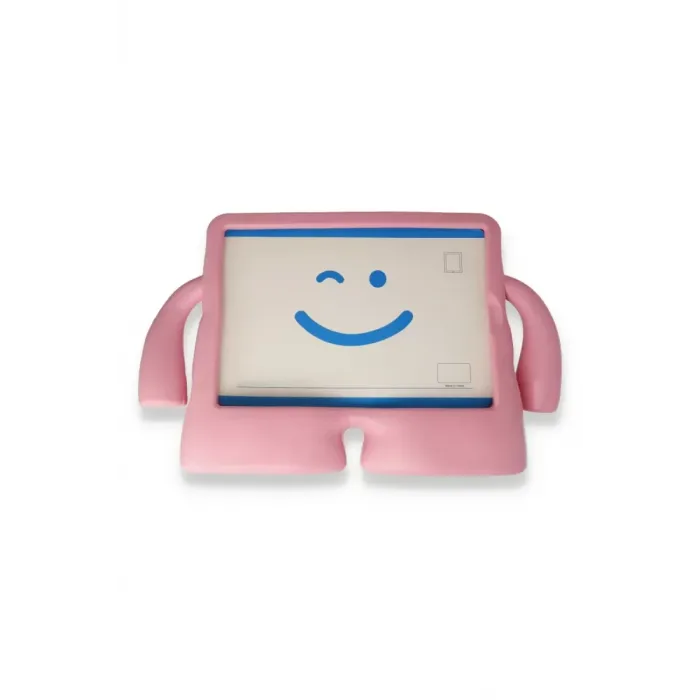Newface iPad Pro 11 (2021) Kılıf Karakter Tablet Silikon - Açık Pembe
