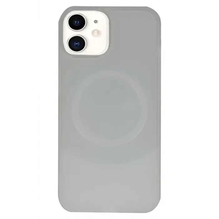 Newface iPhone 11 Kılıf Maya Karbon Kapak - Gri