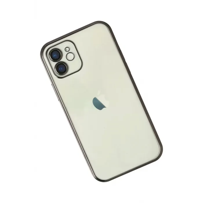 Newface Apple iPhone 11 Kılıf Razer Lensli Silikon - Siyah