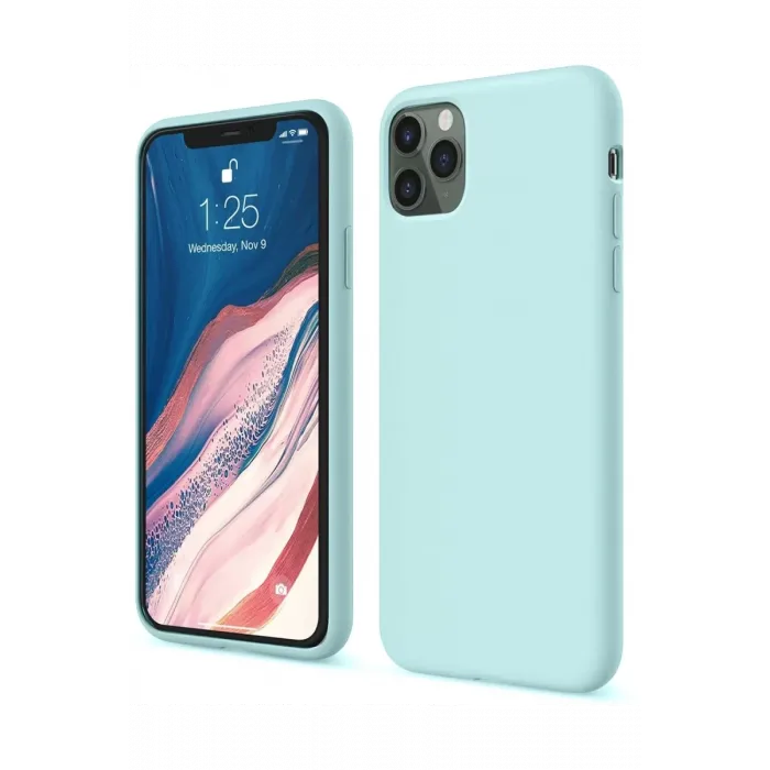 Newface iPhone 11 Pro Kılıf First Silikon - Turkuaz