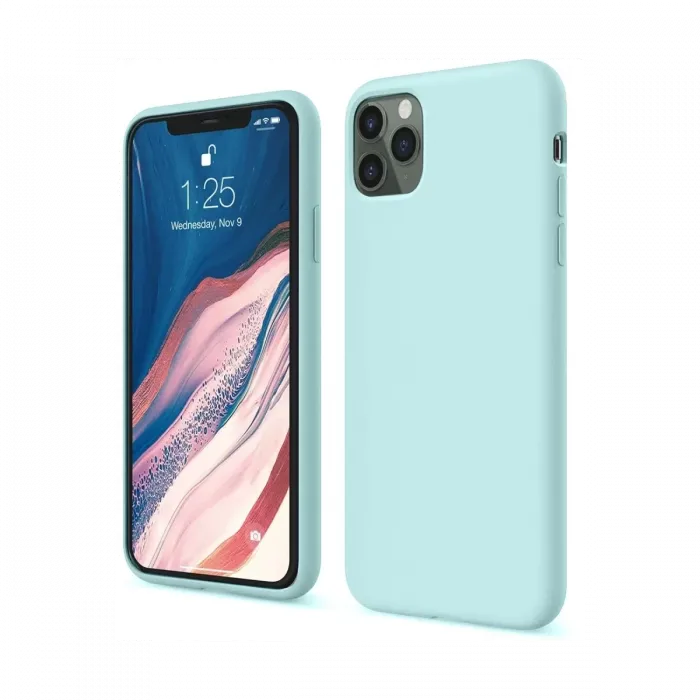 Newface iPhone 11 Pro Kılıf First Silikon - Turkuaz