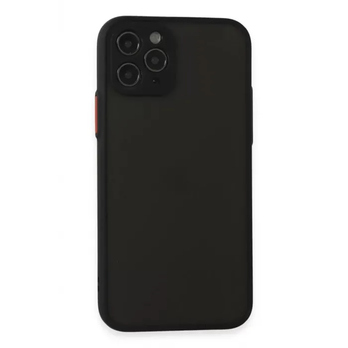 Newface iPhone 11 Pro Kılıf Montreal Silikon Kapak - Siyah